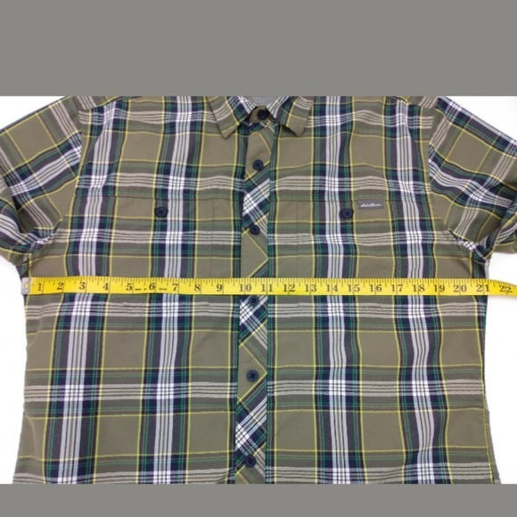 🔥🔥 Eddie Bauer Mens Medium Outdoor Button up - Picture 5 of 8
